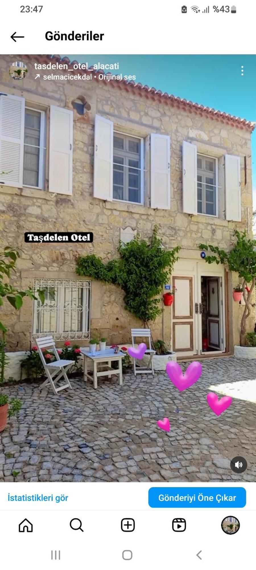 Tasdelen Hotel Alaçatı Exteriör bild